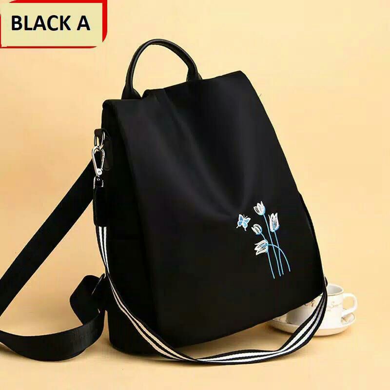 Tas ransel wanita MURAH import 2 pilihan gambar 30x12x30cm