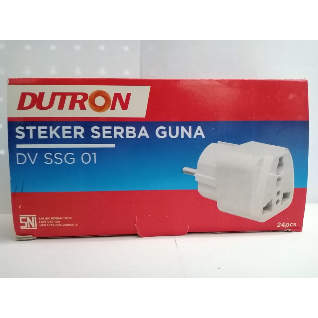 Steker Serbaguna Dutron Oversteker Steker Universal Dutron - DV-SSG-01 - SATUAN -