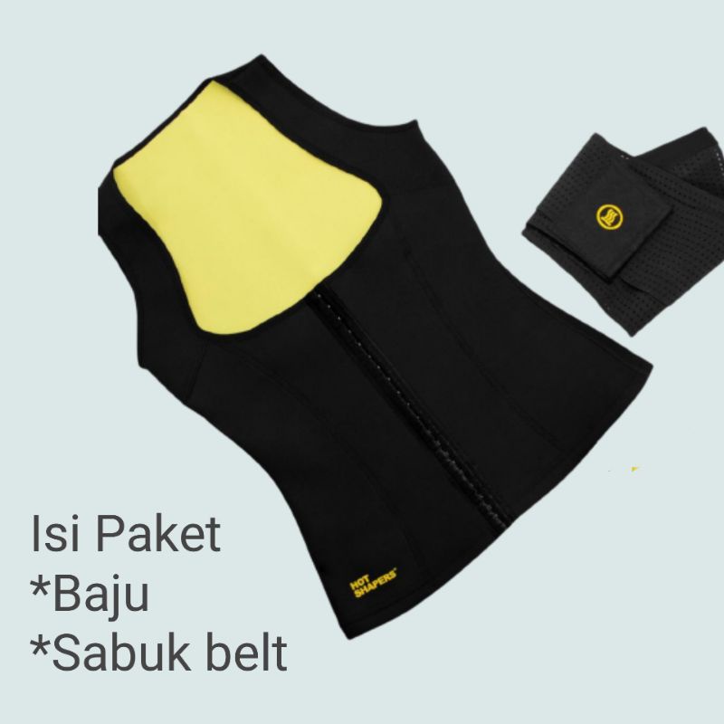 KORSET NEOTEX BAJU PELANGSING BADAN [ PAKET TERMASUK SABUK ]