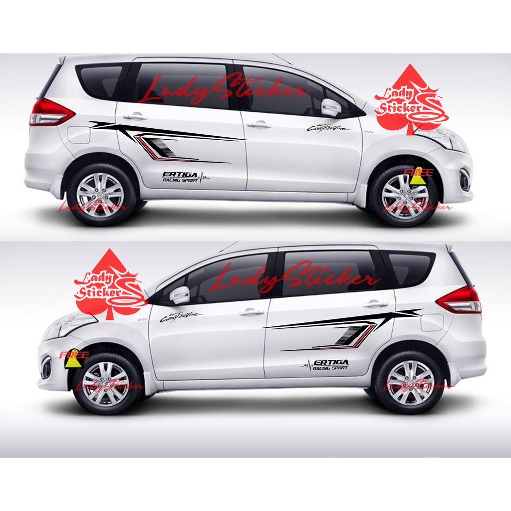 STICKER MOBIL SUZUKI ERTIGA CUTTING STIKER MOBIL SUZUKI ERTIGA SPORT