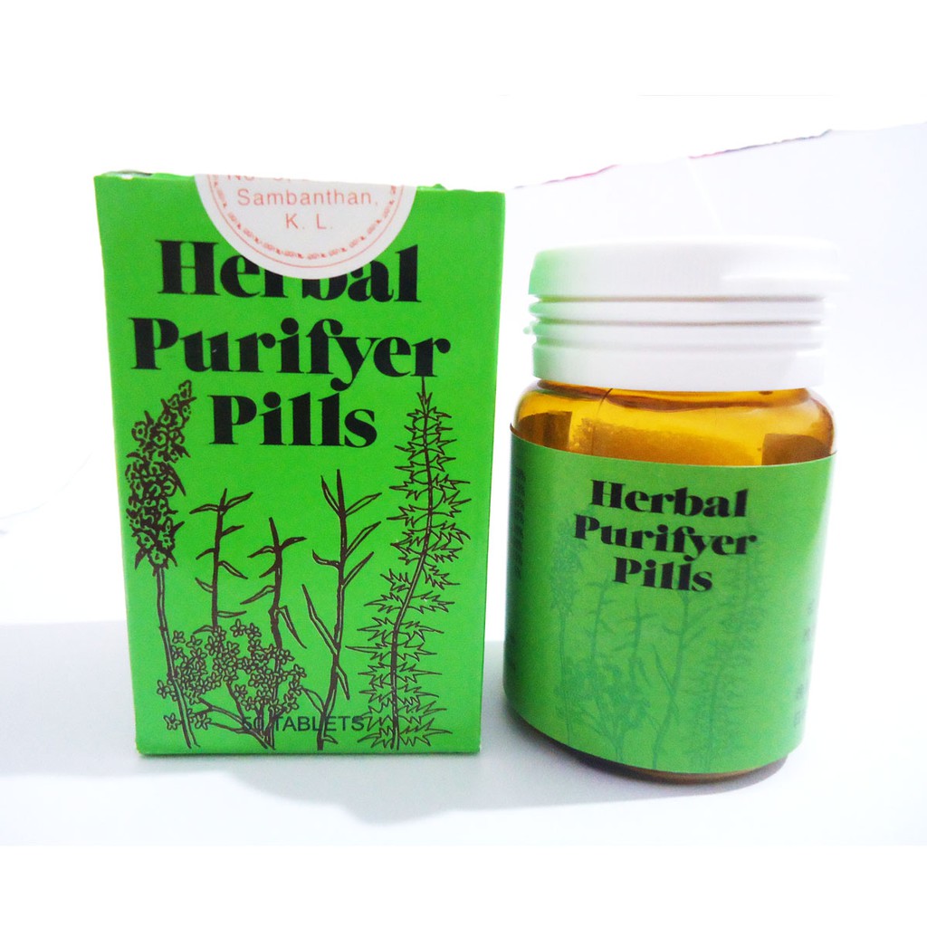 Herbal Purifyer Pills Obat Gatal Gatel Darah Kotor Eksim Herbal Manjur Indonesia