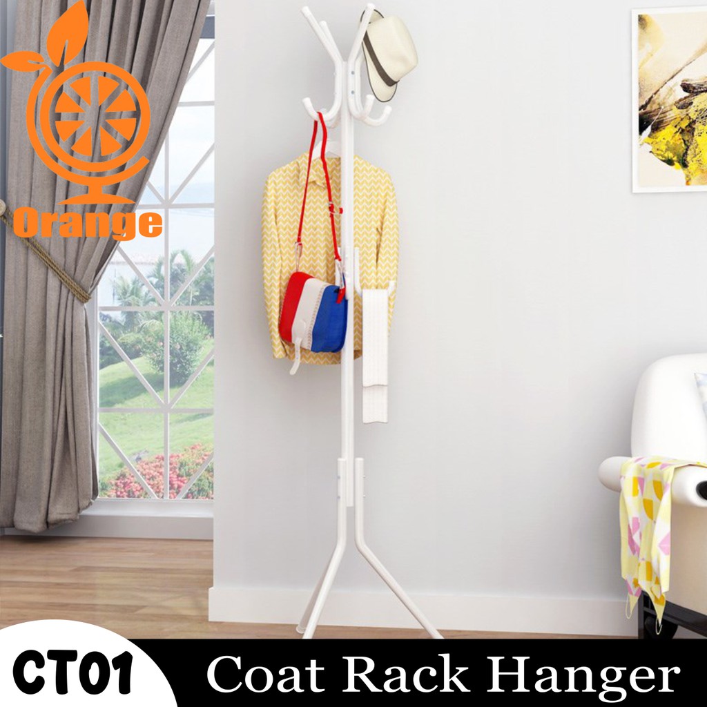 Stand Hanger Gantungan Baju Coat Gantungan Tas Dan Topi Tas Multifungsi Rak Baju