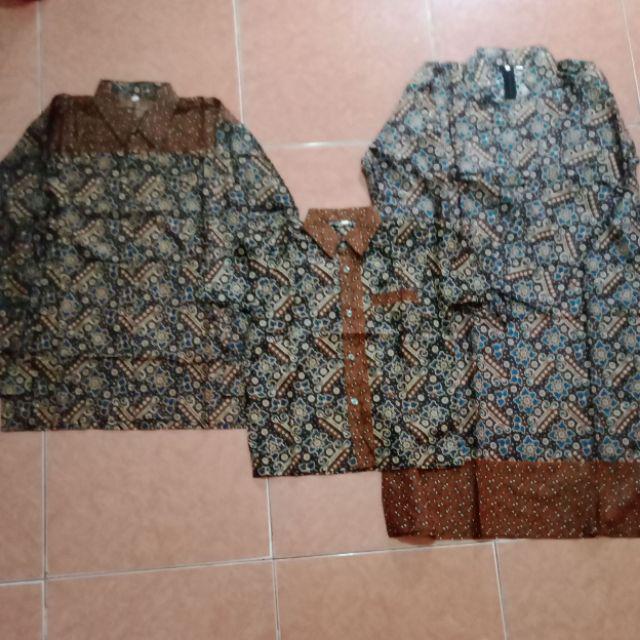 Couple Batik Keluarga Terbaru Sania Ruffle Batik Couple Ori Ndoro Jowi Dnt Garansi Termurah Mataram