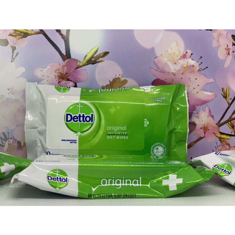 DETTOL WIPES TISU DETTOL TISU BASAH DETTOL TISU BASAH DETOL