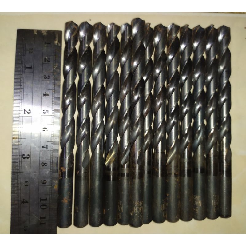 Mata Bor Nachi 8 mm Murah Bor 8mm BEKAS UTUH Mata Bor Nachi 8 mm