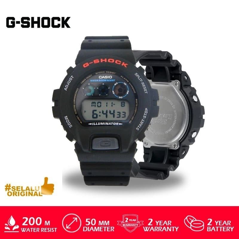 Jam tangan pria Casio G-SHOCK  DW-6900-1VDR gshock dw 6900 Original