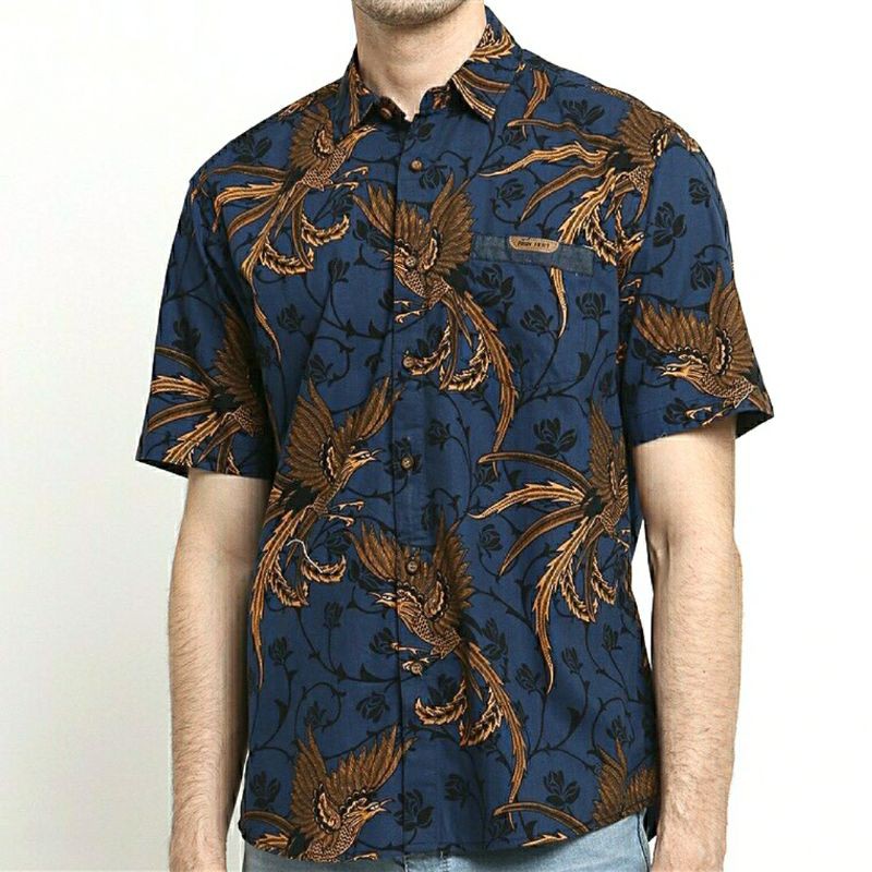 Kemeja Batik Pria - FRDY JKRT Yoda Men Modern Batik Shirt, batik pria