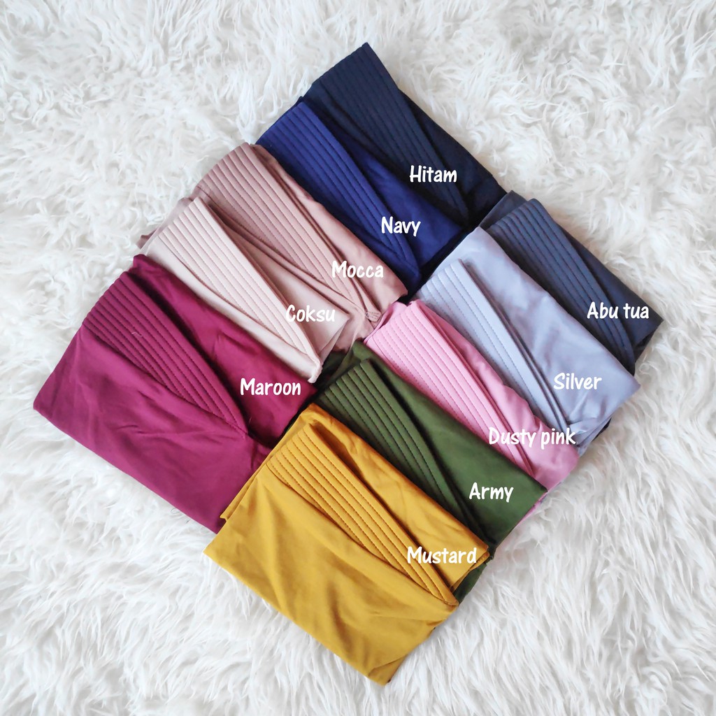 Hijab Instan bergo Jersey-1