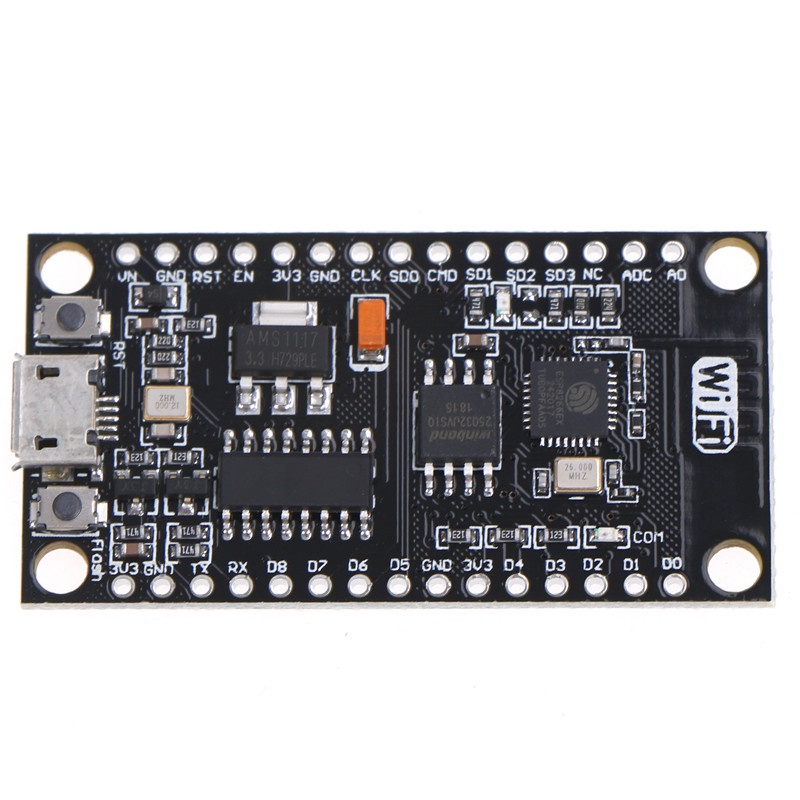 {LUCKID}CH340G NodeMcu Wireless WIFI Module Connector Board Replace ESP-12E ESP8266