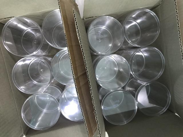 Toples Tabung Kecil Plastik Kue Permen Kacang Makanan 325gr Logo 319 1 Lusin - By Gosend