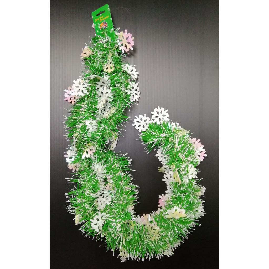 Jual Tinsel / Slinger / Garland Natal Diameter 10 Cm T9039 Shopee