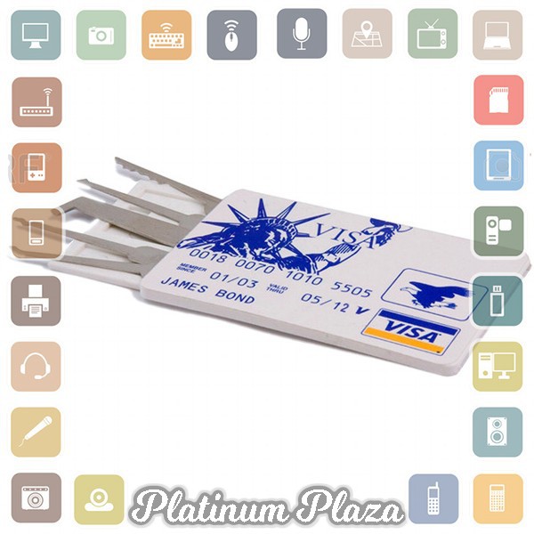 Credit Card Lock Pick Set - White`60H2XE-