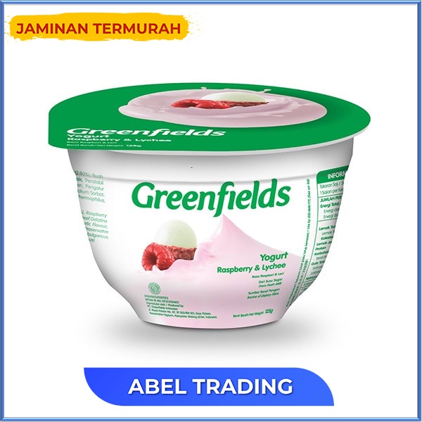 

GREENFIELDS YOGURT RASPBERRY LYCHEE 125Gr