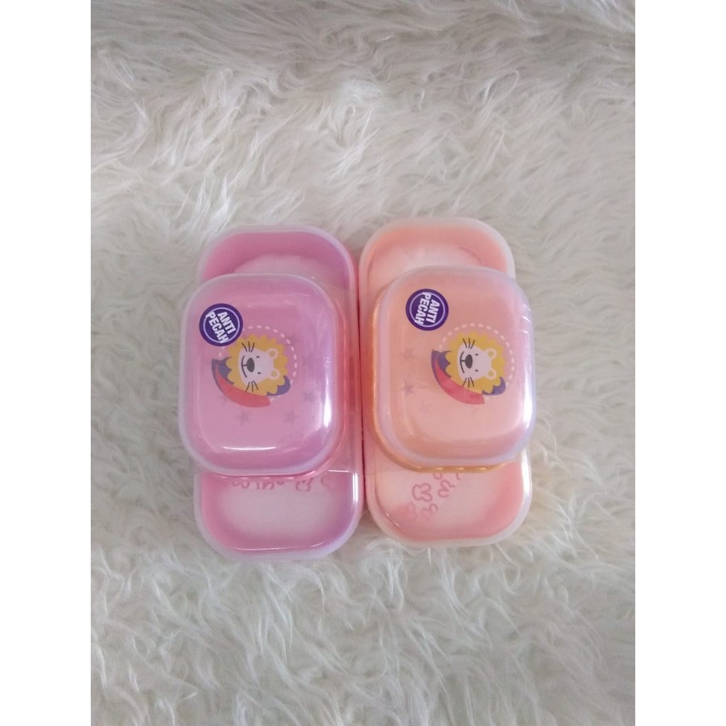 Tempat Bedak bayi, Tempat Bedak baby + Sabun, Powder case baby
