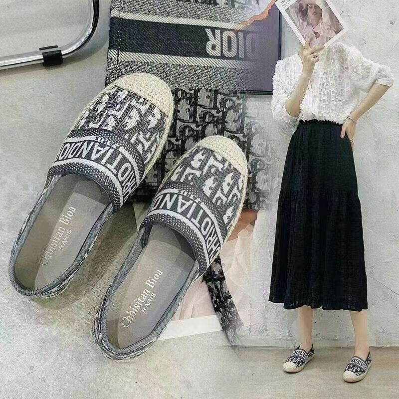 Free BOX Sepatu Flat Shoes Slip On Wanita Import model Sling Back terbaru kekinian termurah NS1282