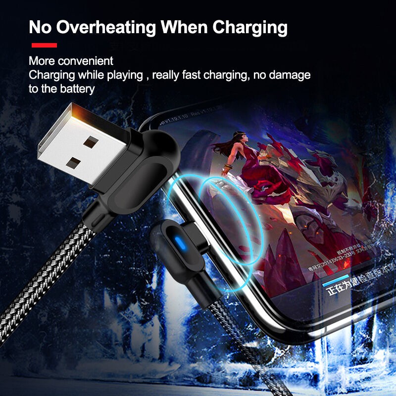 Kabel Micro USB Fast Charging Quick Charging