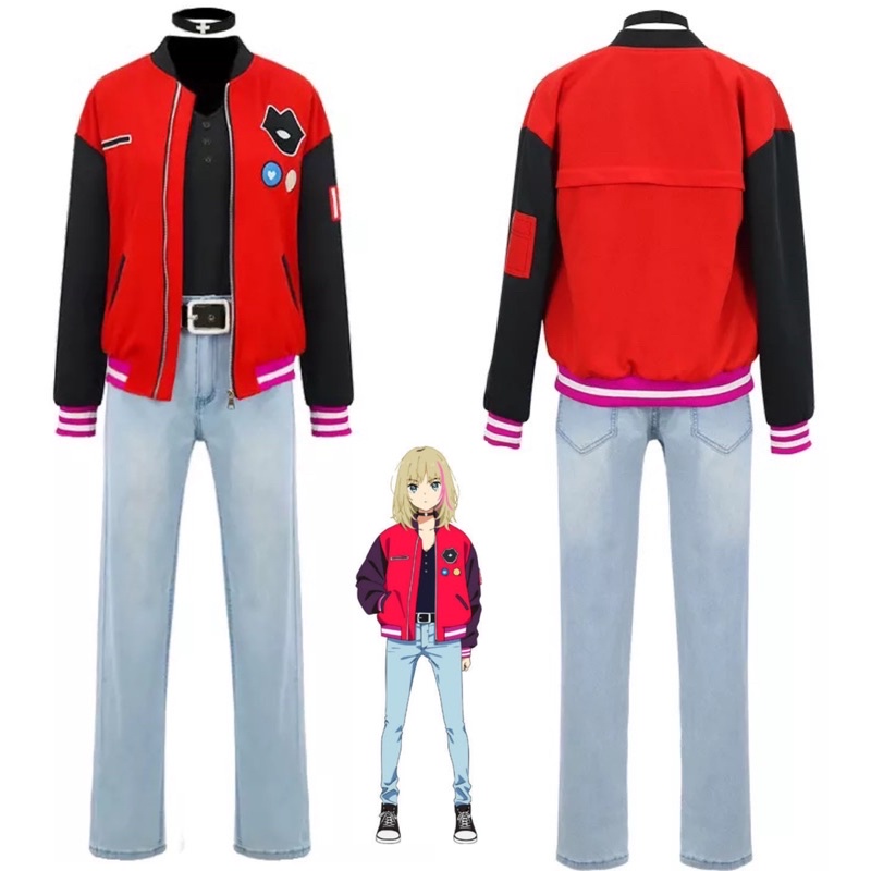 Rika Kawaii Wonder Egg Priority Jacket Cosplay Anime