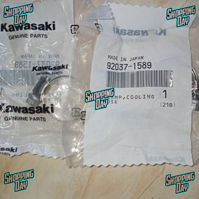 clamp klem kleman Selang radiator ninja r ss rr ORIGINAL