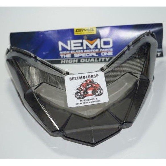 Mika Stoplamp Vario 125 150 Old 2015-2017 Nemo Smoke Kaca Mika Lampu Stop Vario Nemo Original