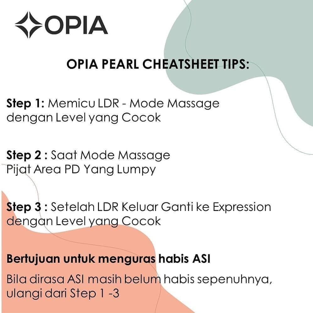 Opia PEARL Double Breaspump Pompa Asi Elektrik Dua Corong