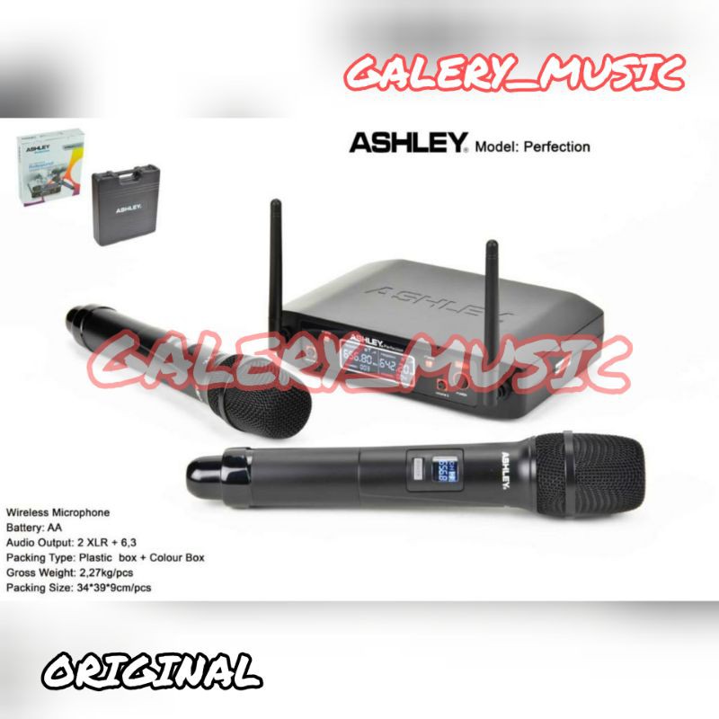 Mic Wireless ASHLEY Perfection Original ashley Perfection