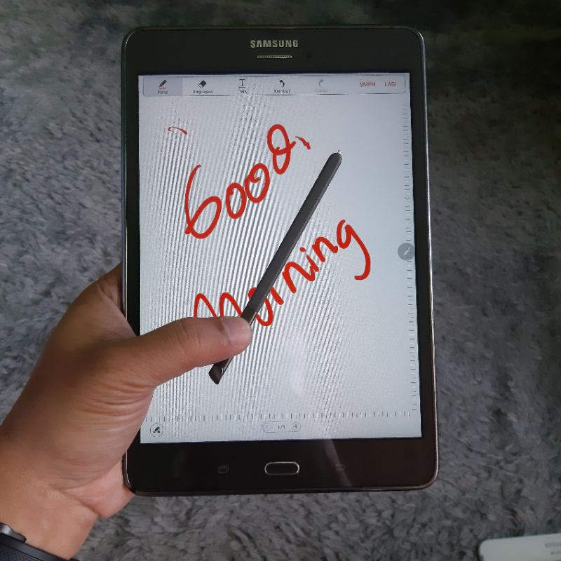 Samsung Tab A S pen 8inch 2/16gb p355 second berkualitas