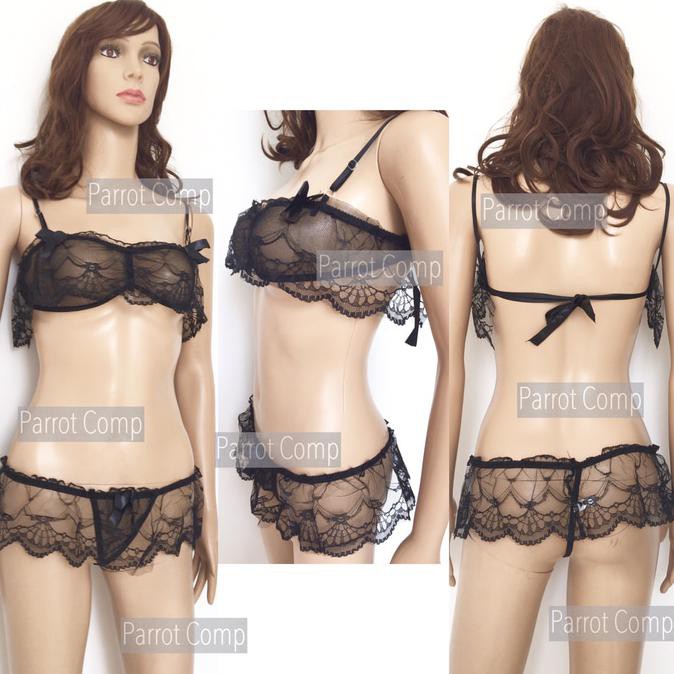 Bra Set BH CD Gstring Lingerie Seserahan Pernikahan Cewek Seksi Braset