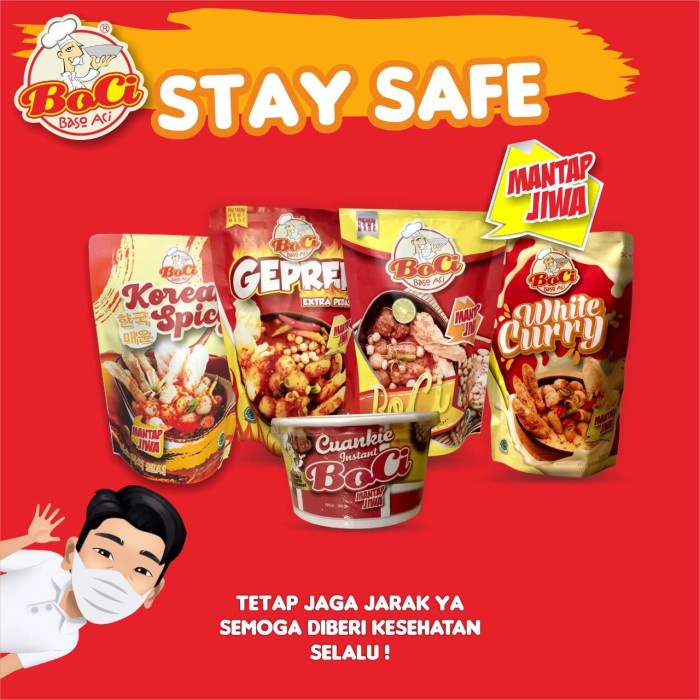 

INSTANT-CAMILAN- BOCI BASO ACI GARUT / BOCI / BASO ACI INSTAN - MANTAP JIWA - WHITE CURRY -CAMILAN-