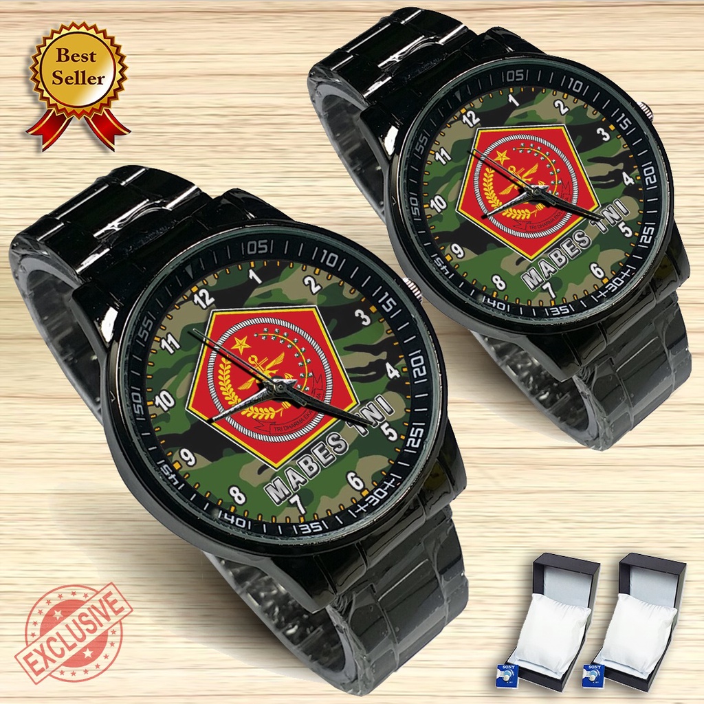 {Exclusive} Jam Tangan Couple MABES TENTARA NASIONAL INDONESIA 2