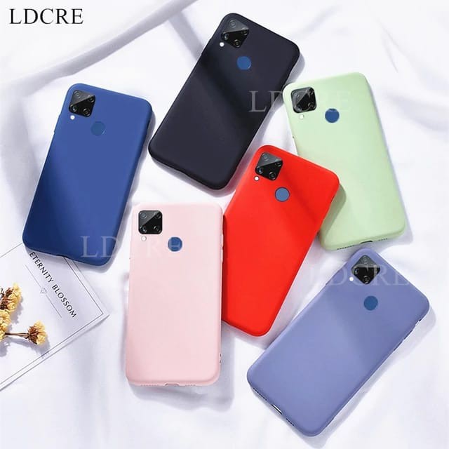 REALME C15 C12 C25 NARZO 30A SOFT CASE SILICONE BACK COVER