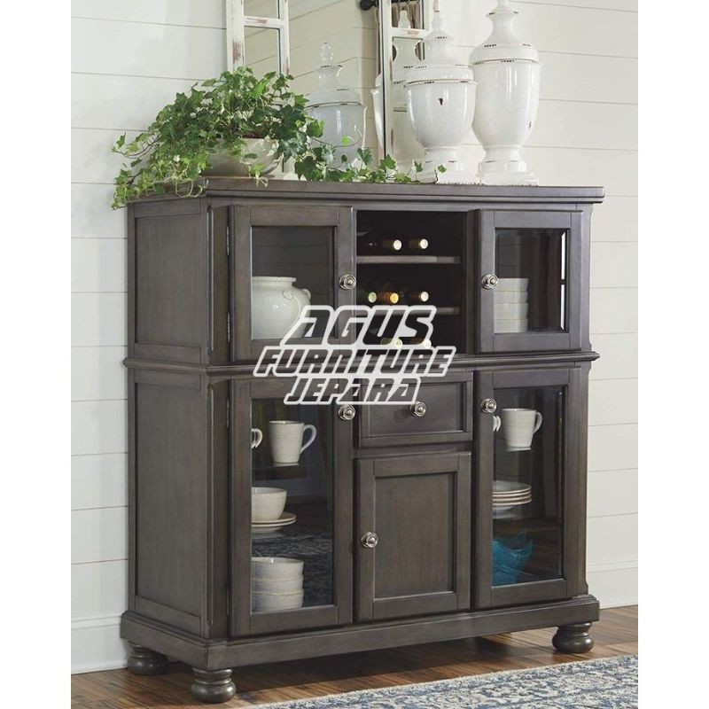 LEMARI HIAS KECIL VINTAGE MINI CABINET (lemari kaca lemari hias meja cabinet)