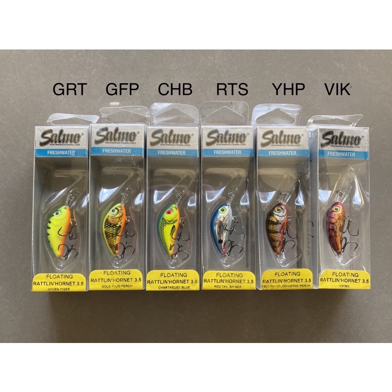 Lure Salmo Rattlin Hornet 3.5CM F