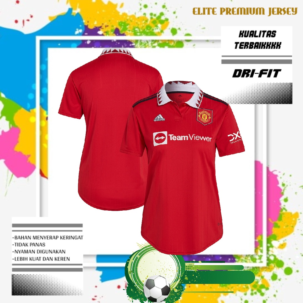 JERSEY BOLA MU HOME LADIES 2022/2023 GRADE ORI IMPORT KUALITAS TERBAIK