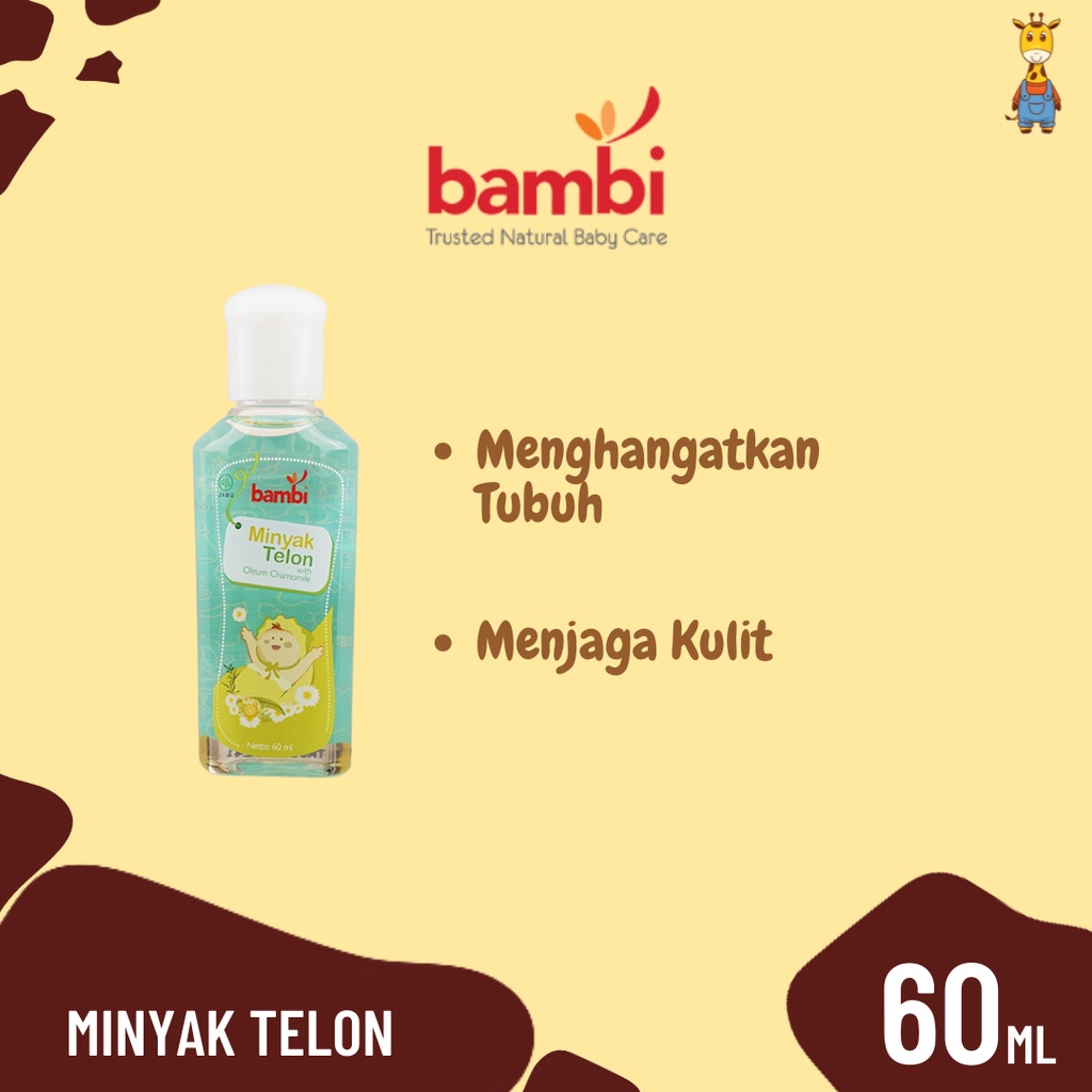 Bambi Minyak Telon 60ml