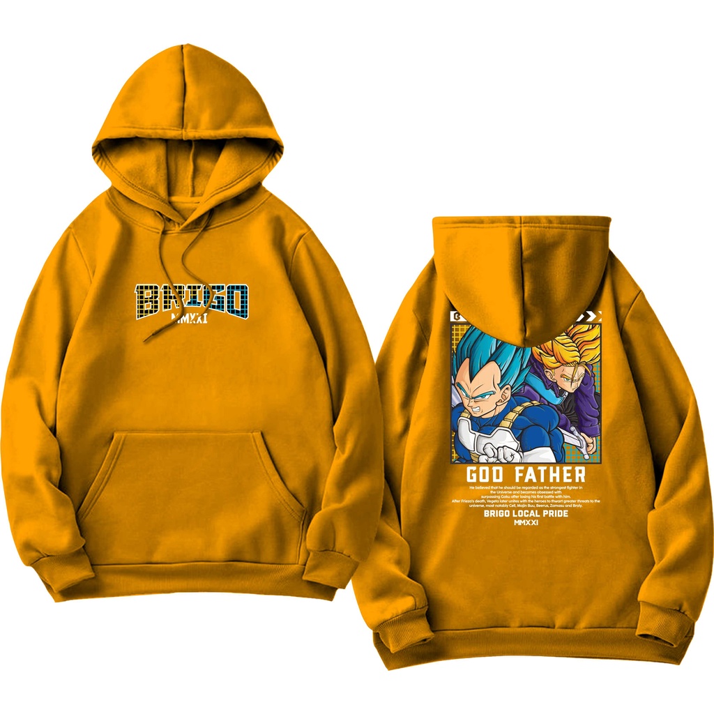 BRIGO Jumper Hoodie Goo Father anime II Sweater Hoodie BRIGO Goo Father anime  Sablon DTF Fleece Cotton II SIZE M-XXL (Pria &amp; Wanita) Free stiker&amp;Gantungan Kunci