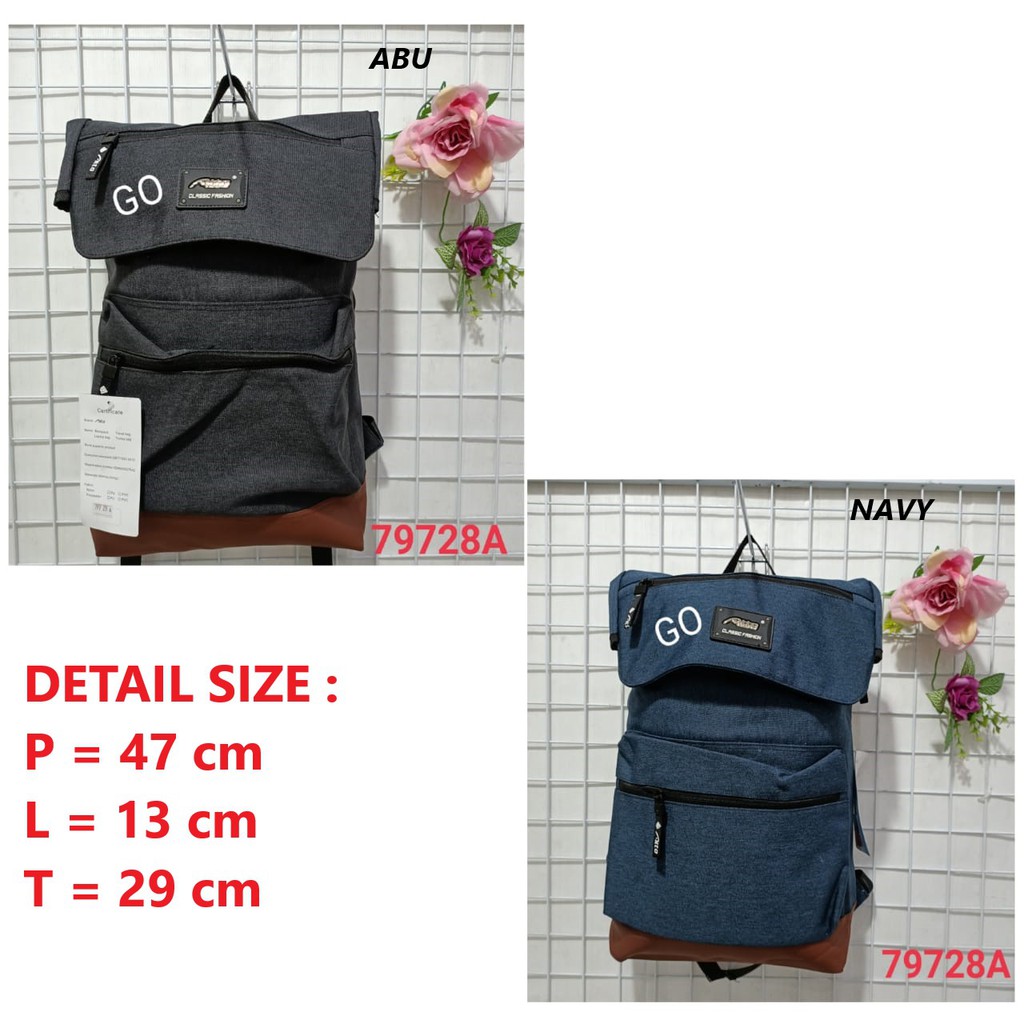 gos PALO ALTO TAS RANSEL D1 Laptop Free RainCover Original