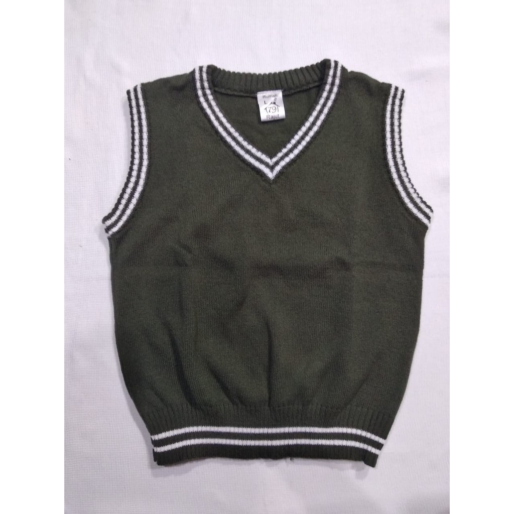 Rompi/vest rajut Anak RA 103 size S, M, L