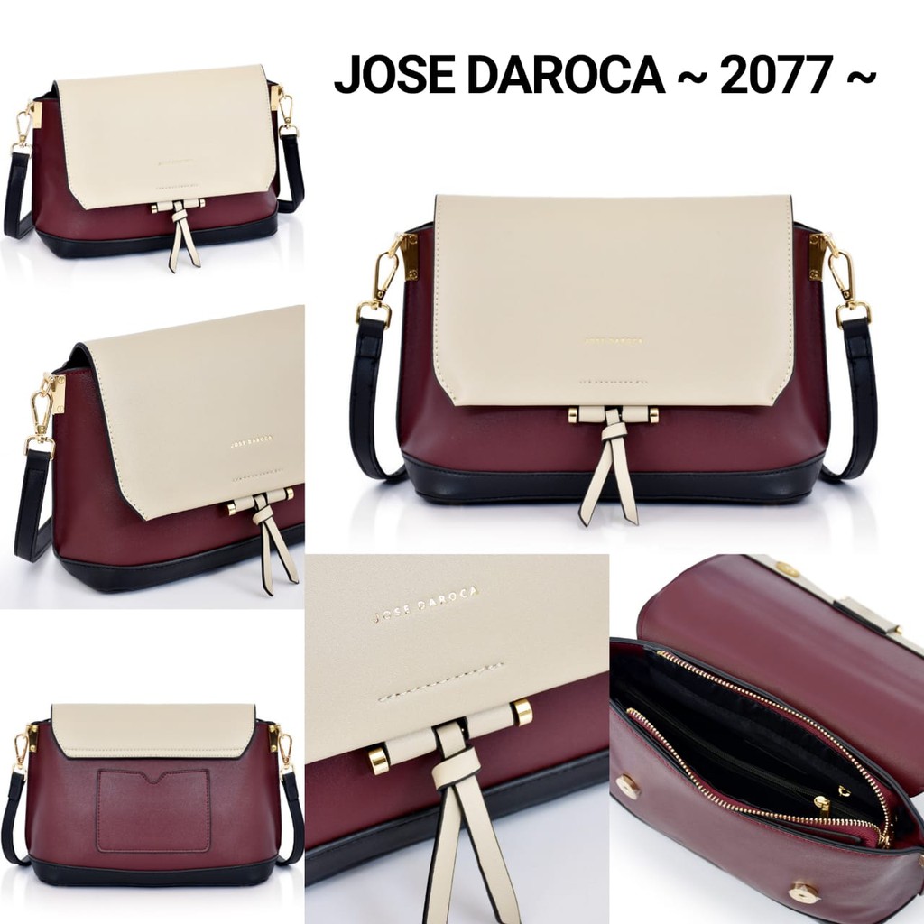 CROSSBODY FLAP BAG TAS SELEMPANG JOSE DAROCA ~2077~ ORIGINAL