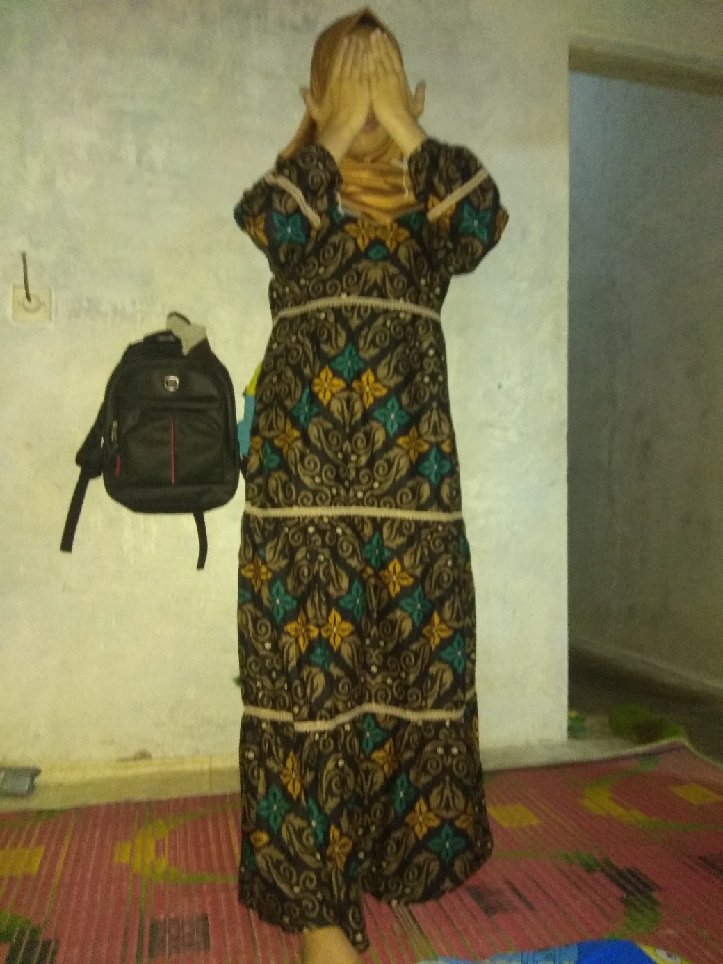 Gamis Batik Manggar, Padi,sekar,cantik,kubis,kipas,daun,kupu