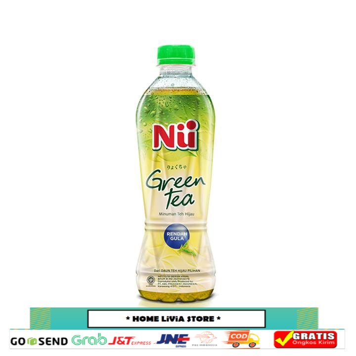 

Nu Green Tea Less Sugar 450ml