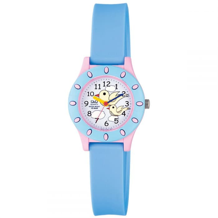 Q&amp;Q QQ QNQ Original watch Jam Tangan Anak VQ13 SERIES READY Anti Air Straps Rubber