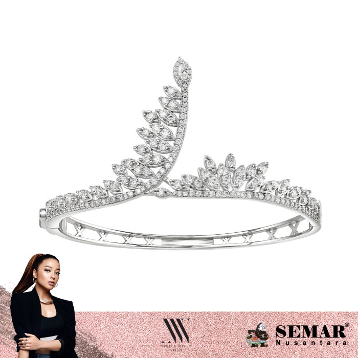Nikita Willy Gold Gelang Emas Elatra 17K Semar Nusantara