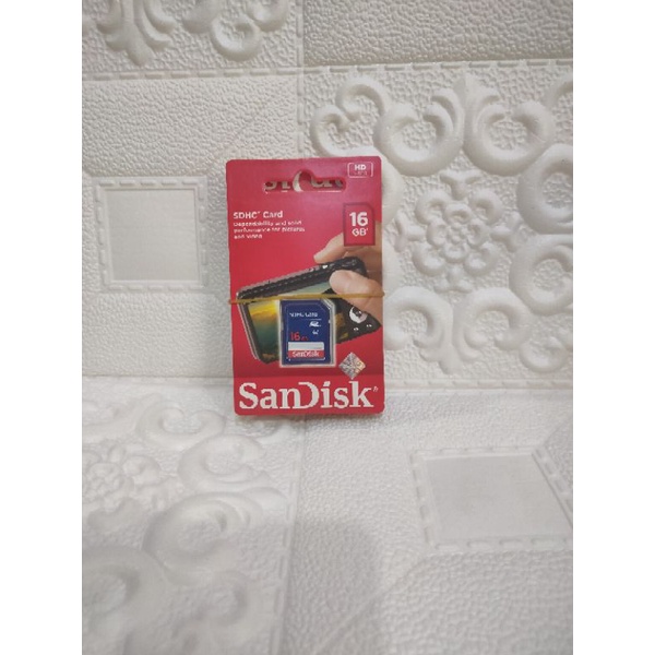 SD Card Sandisk 16gb class 4