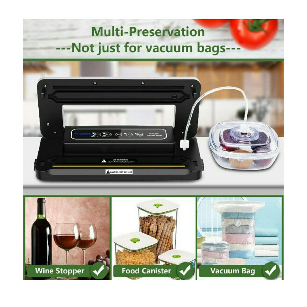 VACUUM SEALER WET &amp; DRY 5 IN 1 MANUAL &amp; AUTO