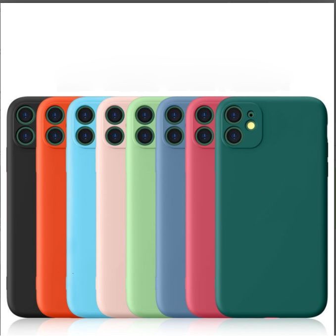 IPhone 6 6s 7 8 Plus SE X XS XR XSMAX 11 11pro 11promax 12 12promax Anti-drop Silicone Phone Case