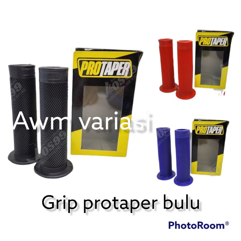 HANDGRIP BULU PROTAPER SUPER EMPUK / GRIP BULU PROTAPER WARNA BISA BUAT SEMUA MOTOR