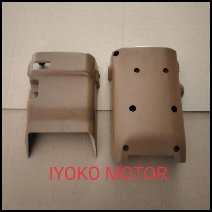 Steering Cover Box Stir Cover Leher Stir Kijang Super/Grand Coklat