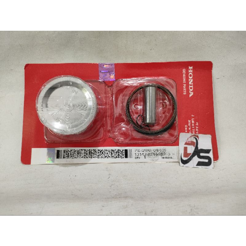 piston KPH OS-25 Supra x 125 kharisma Kirana ukuran piston 25