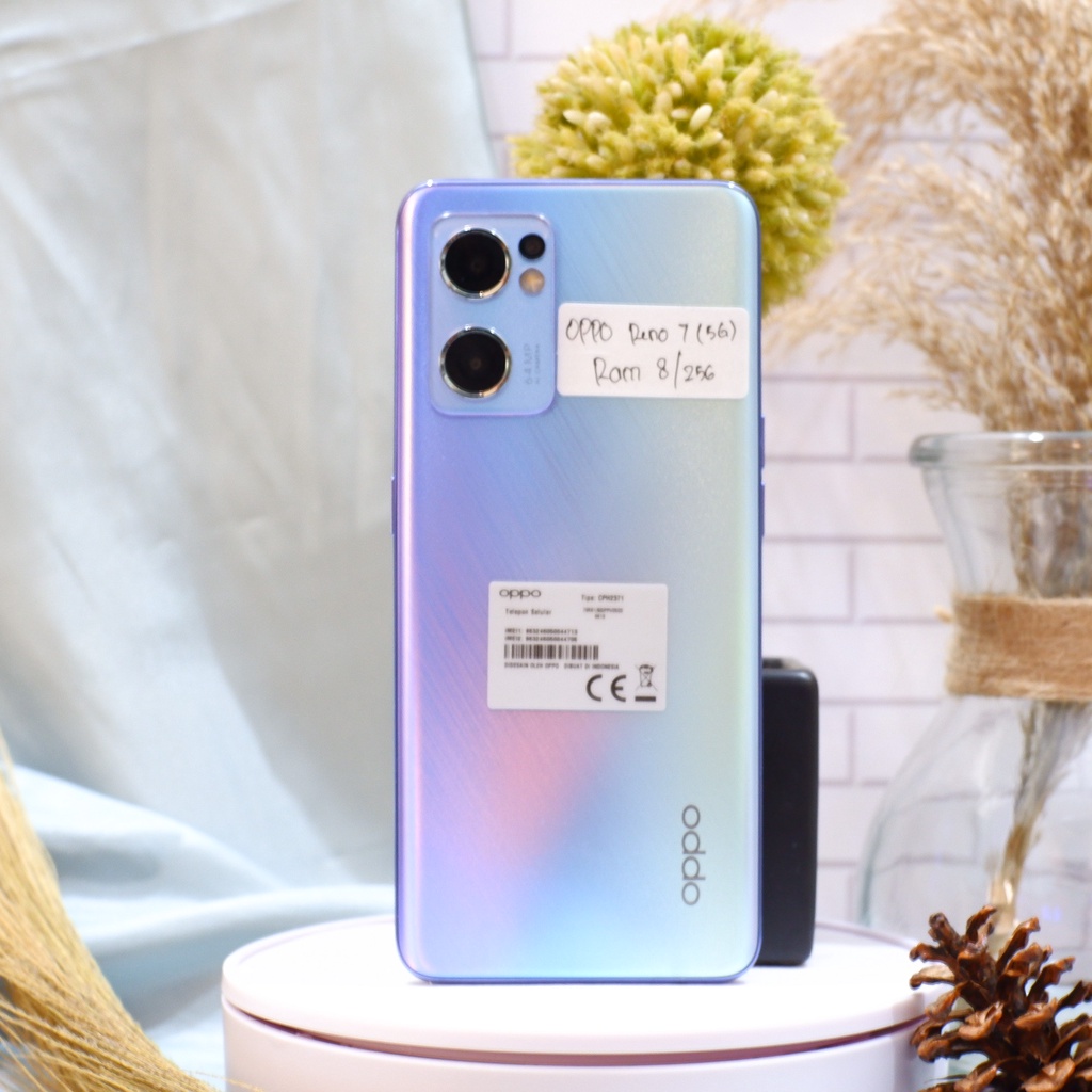 Oppo Reno 7 8/256Gb (5G) Fullset - Hp Bekas Second