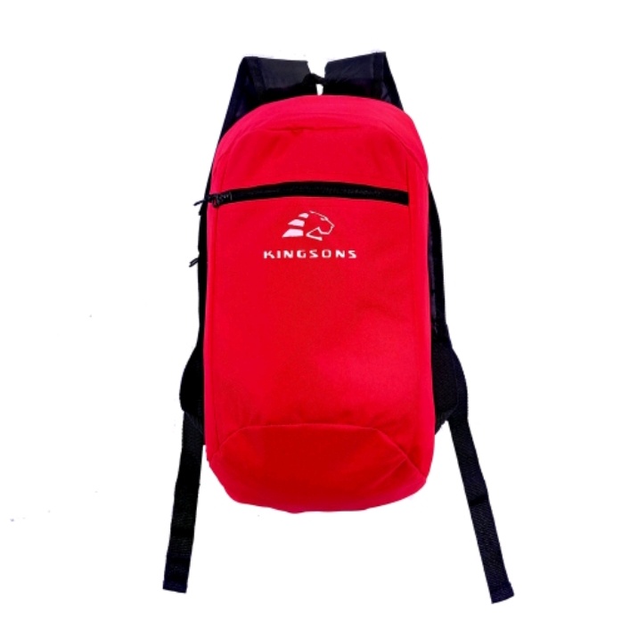 BACKPACK RANSEL 10 LITER TAS RANSEL PRIA DAN WANITA TAS PUNGGUNG TAS SEKOLAH TAS OLAHRAGA TAS SPORT TAS RANSEL KECIL TAS SEPATU FUTSAL TAS SEPATU BOLA A4-MERAH KS